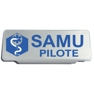 Clip Pare Soleil SAMU Pilote Rétro-Réfléchissant