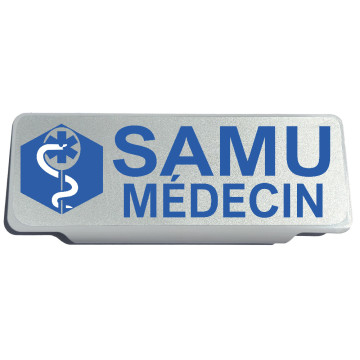 Clip Pare Soleil SAMU Médecin Rétro-Réfléchissant
