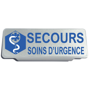 Clip Pare Soleil Secours Soins d'Urgence Rétro-Réfléchissant