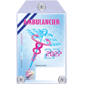 Caducée Ambulancier 2027