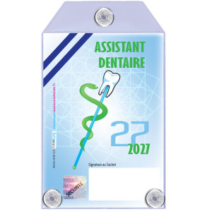 Caducée Assistant Dentaire 2027