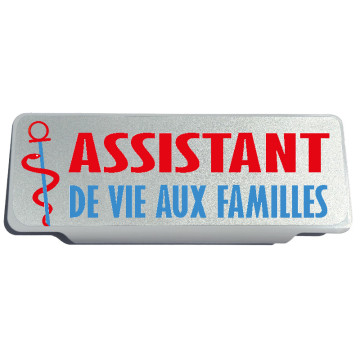 Clip Pare Soleil Assistant de Vie aux Familles Social Rétro-Réfléchissant