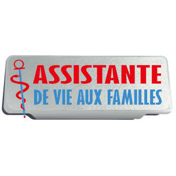 Clip Pare Soleil Assistante de Vie aux Familles Rétro-Réfléchissant