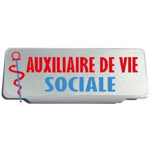 Clip Pare Soleil Auxiliaire de Vie Sociale Rétro-Réfléchissant