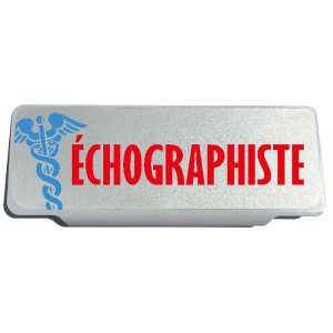 Clip Pare Soleil Echographiste Rétro-Réfléchissant