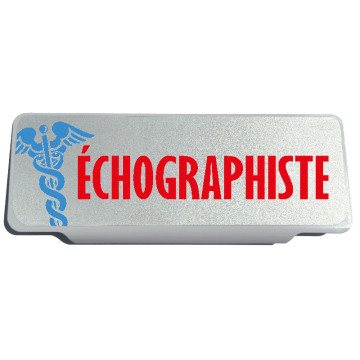 Clip Pare Soleil Echographiste Rétro-Réfléchissant