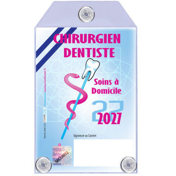 Caducée Chirurgien Dentiste Soins à Domicile 2027