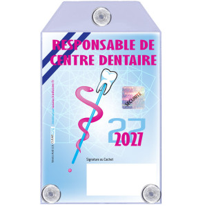 Caducée Responsable de Centre Dentaire 2027