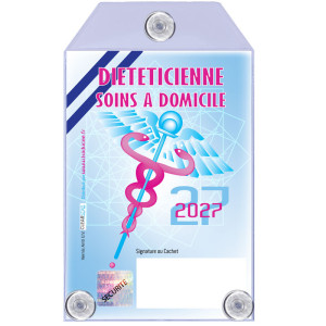 Caducée Diététicienne Soins à domicile 2027