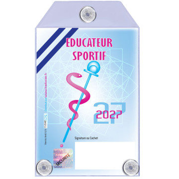 Caducée Educateur Sportif 2027