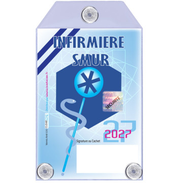 Caducée Infirmière SMUR 2027