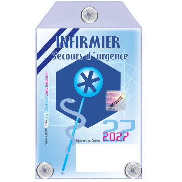 Caducée Infirmier Secours d'Urgence 2027