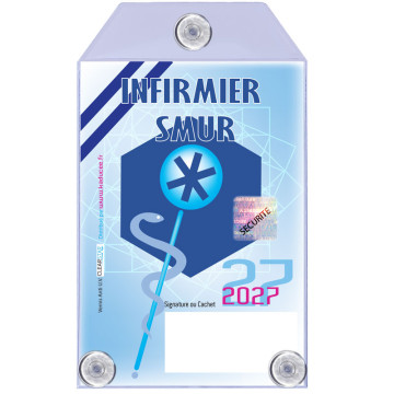 Caducée Infirmier SMUR 2027