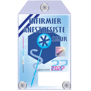 Caducée Infirmier Anesthésiste SMUR 2027