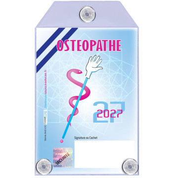 Caducée Ostéopathe 2027