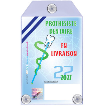 Caducée Prothésiste Dentaire 2027 en livraison