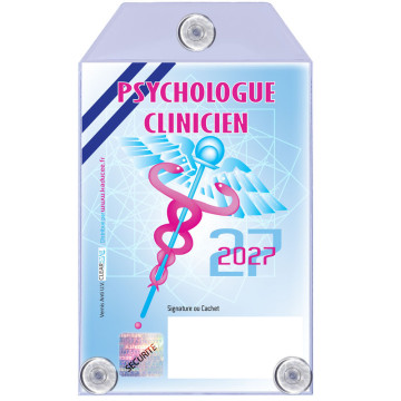 Caducée Psychologue Clinicien 2027