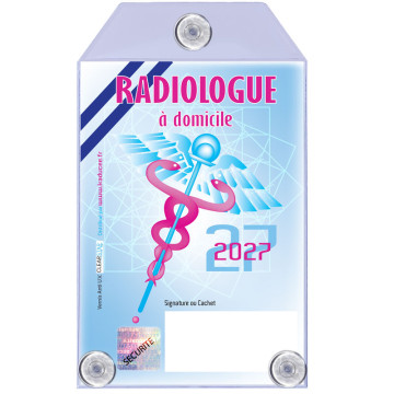 Caducée Radiogue à Domicile 2027