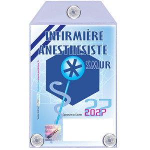 Caducée Infirmière Anesthésiste SMUR 2027
