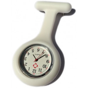 Montre en Silicone Lavable Blanche Montre en Silicone Lavable Blanche
